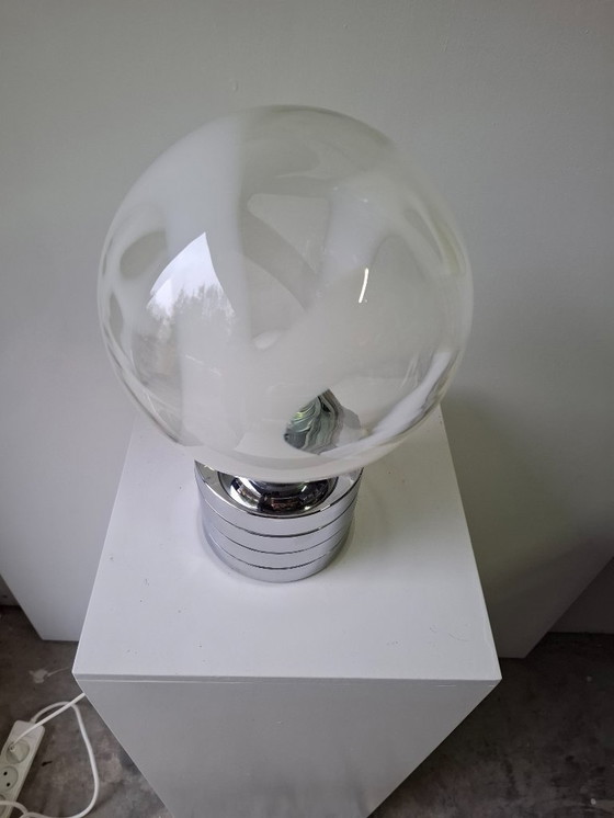 Image 1 of 1 lampe de table Space Age en verre de Murano