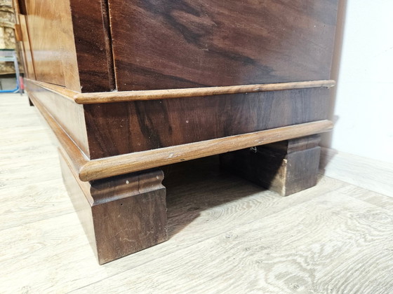 Set da Ufficio Direzionale Art Déco in Noce, anni '30, Set di 2 – Scrivanie, Wood, Art Deco (photo 7 of 33)