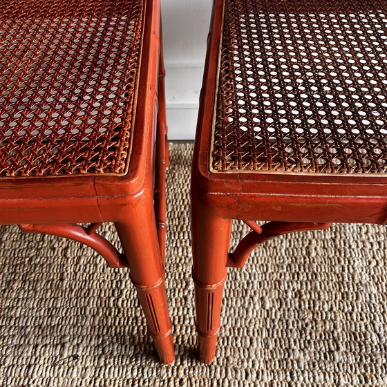 Image 1 of Sedie in bambù finto bambù Jonathan Adler