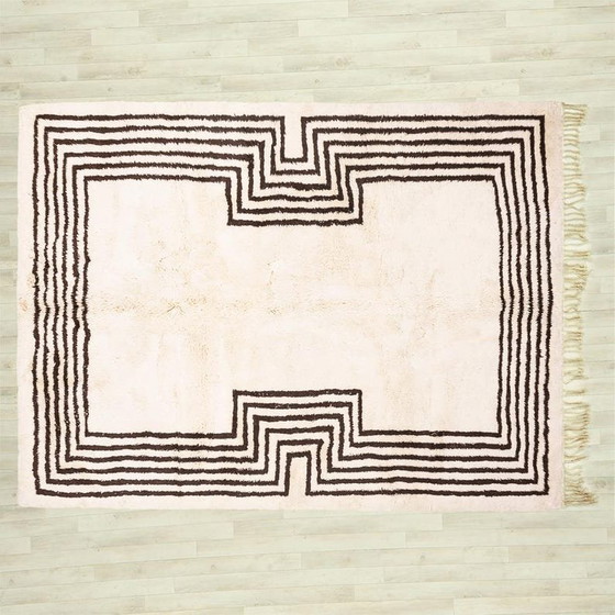 Berber rug in ecru wool with geometric patterns 150/250cm – Rugs & carpets (photo 3 of 5)