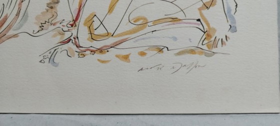 André Masson - Composizione Surrealista, Litografia a Colori – Litografie e stampe, Carta (photo 5 of 22)