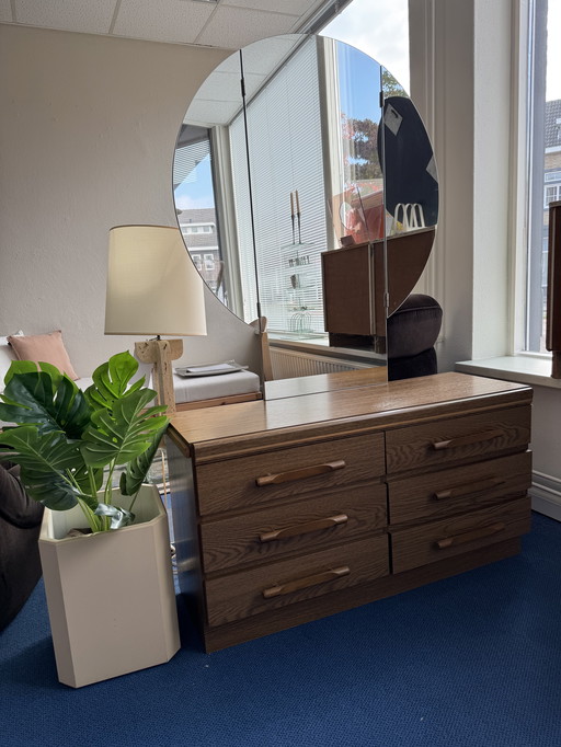 Vintage dresser with mirror