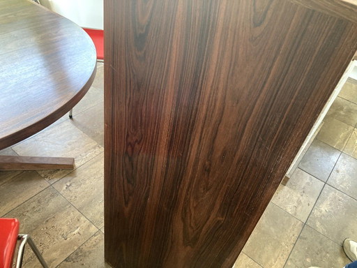 Table à manger ovale en palissandre par John Mortensen