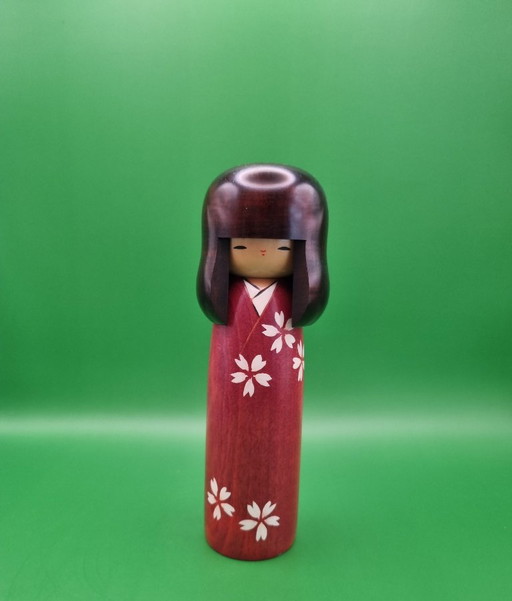 Mooie Hanaemi Kokeshi van Usaburo
