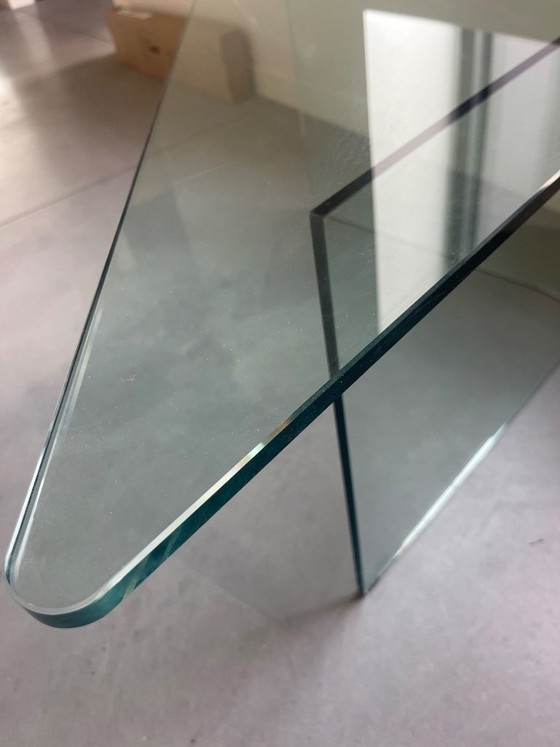 Image 1 of Glazen salontafel - hoek FIAM Italia