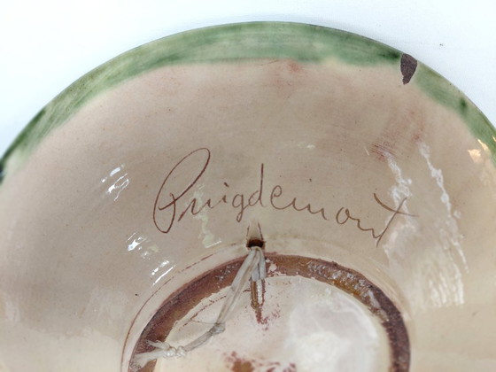 Piatto da parete di design spagnolo vintage, Puigdemont, La Bisbal Anni '60 – Decorazioni murali, Ceramic (photo 8 of 11)