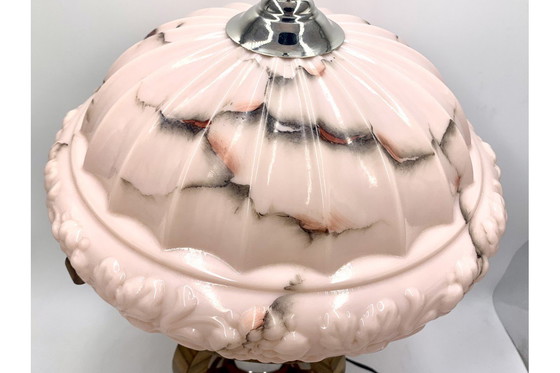 Image 1 of Lámpara de mesa Art Déco, años 50