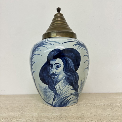 Delft Blue Tobacco Pot Delfts Blauw Tabakspot 