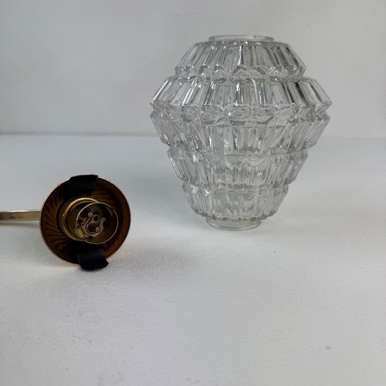 Image 1 of PAIR OF VINTAGE DIAMOND SCONCES