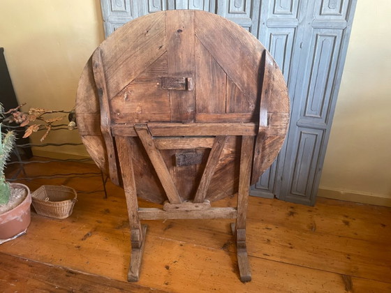 Table Vigneron Tavolo da Degustazione Tavolini Antico Francese – Wood (photo 5 of 19)