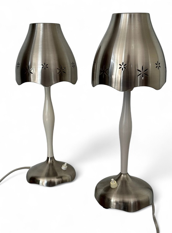 Image 1 of Set van twee vintage IKEA lampen tafellamp bureaulamp