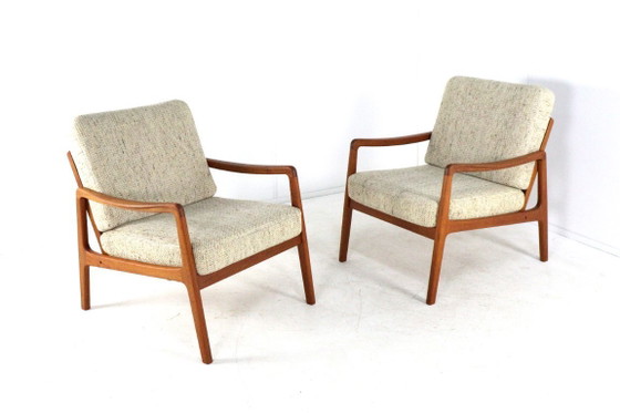 Image 1 of Ole Wanscher voor France & Son FD109 fauteuil vintage Deens design