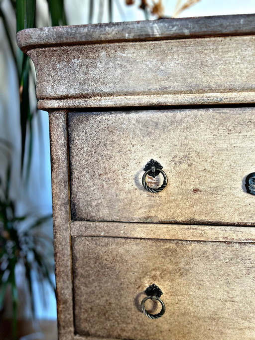 🌸 Antieke commode met patina – uniek stuk – natuurlijke en authentieke uitstraling 🌸