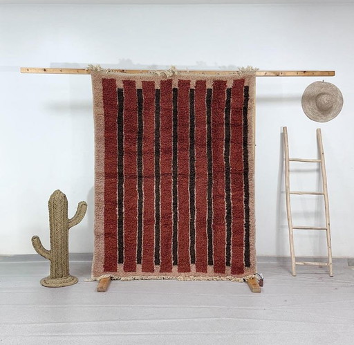 Ensemble de tapis berbère tapis salon+tapis de passage 250/150+200/70 – vloerkleden en tapijten, Wool