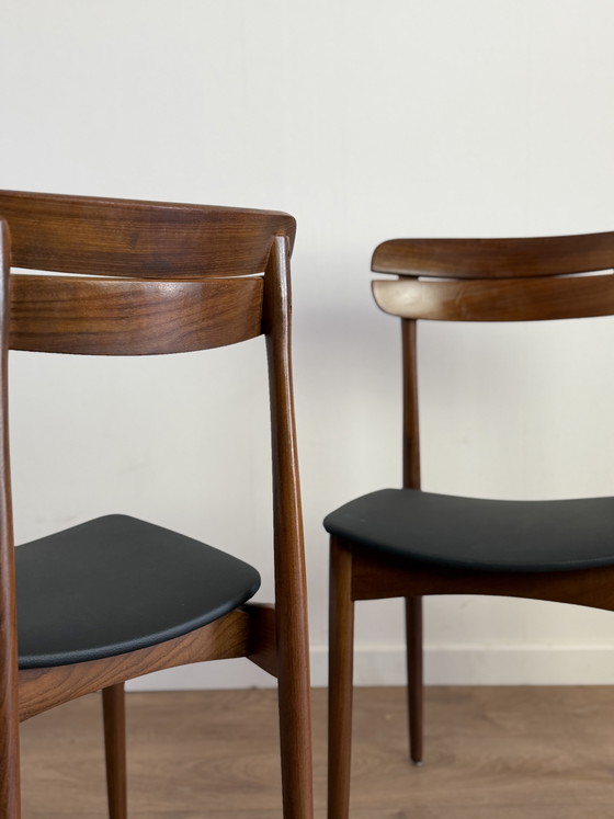 Image 1 of Set of 4 Scandinavian chairs