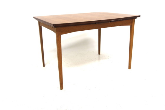 Teakhouten Eettafel, Zweden, 1960 (foto 6 van 6)