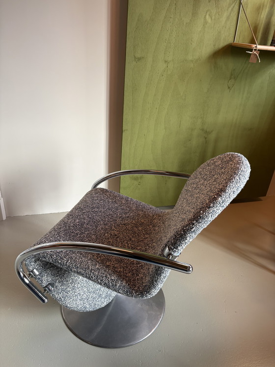 Image 1 of Silla Fritz Hansen Verner Panton 123 con reposabrazos