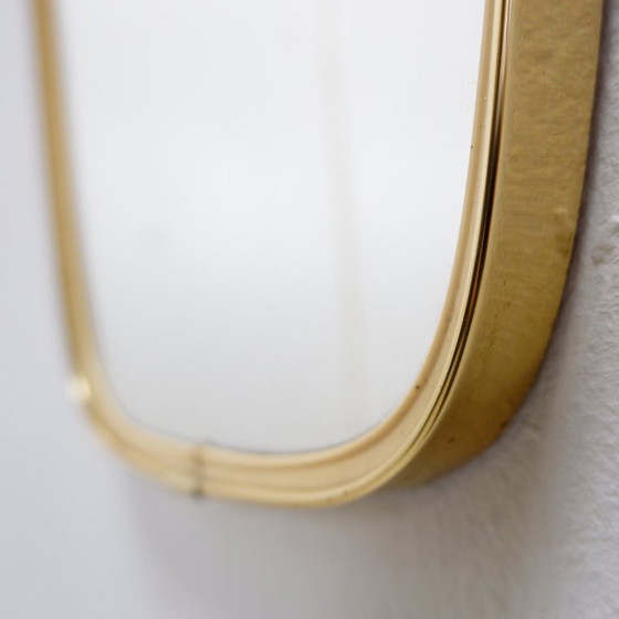 Image 1 of Vintage "achteruitkijkspiegel" wandspiegel - 1960