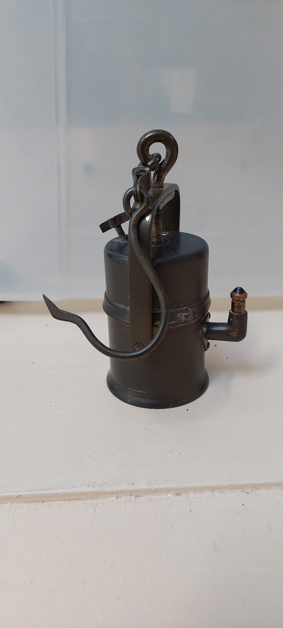 Image 1 of Antike Öllampe aus Messing