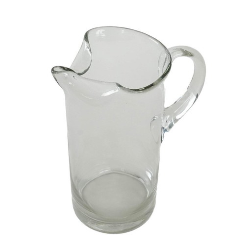 Glass jug, Danish design, 1970s, production: Denmark