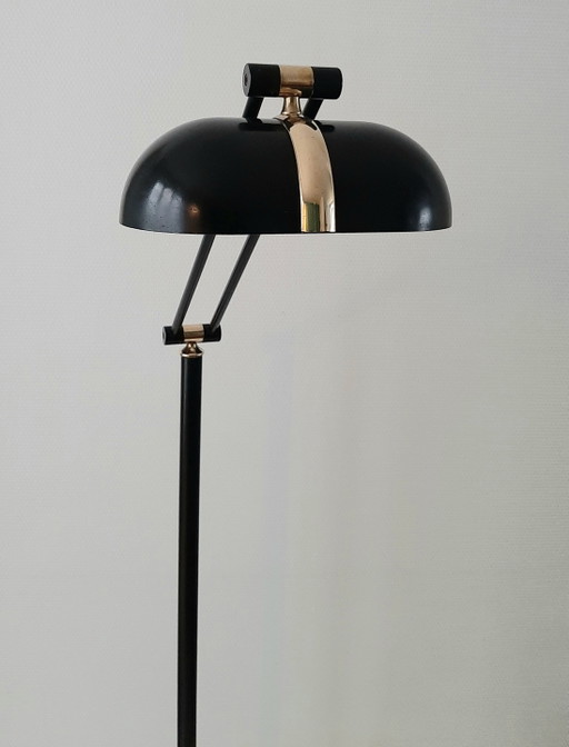 Lampada da terra Relux Milano, design italiano anni '80. – vloerlampen, Metal, Brass (photo 2 of 15)
