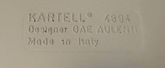Image 1 of Kartell Gae Aulenti table 4894 coffee table