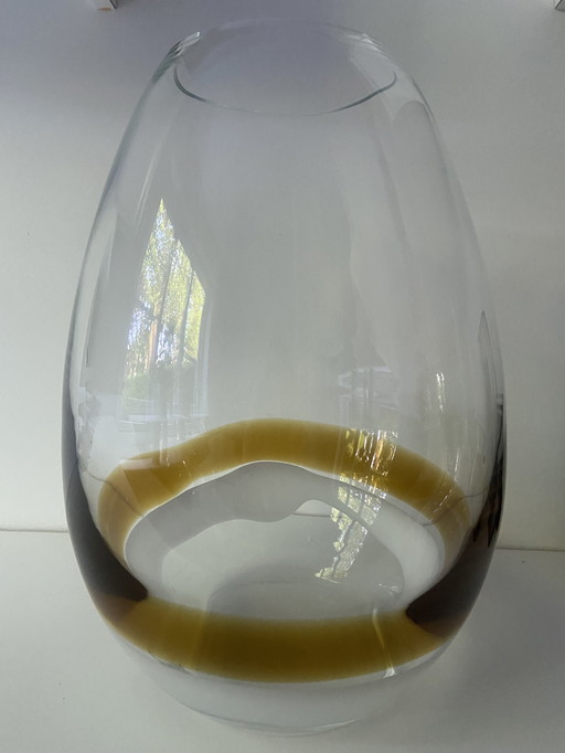 Vase en verre pour la décoration
