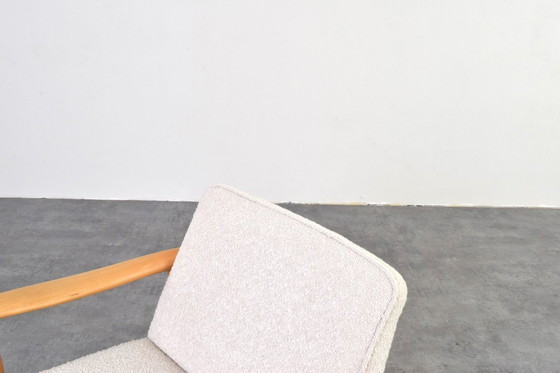 Image 1 of Fauteuils lounge style Mid-Century par J. Kędziorek, années 1960, lot de 2