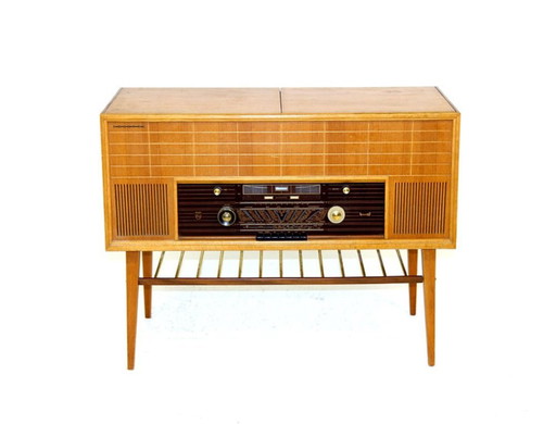 Meuble Radio Type F6S 04AR de Philips, 1950s
