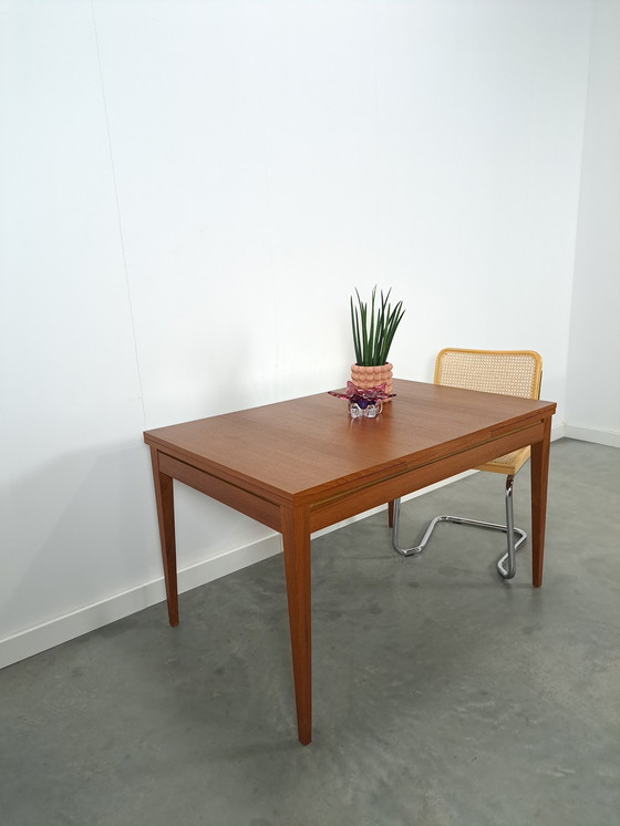 Image 1 of Teak Extendable Dining Table