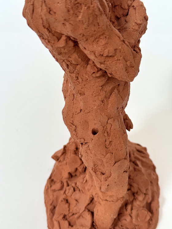 Image 1 of Terracotta Sculpture of a Man - Yolande Ide (1930)