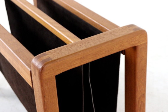 Salling Stolefabrik Reading Tray Magazine Rack Storage Holder Vintage Danish Design – Wood (photo 12 of 15)