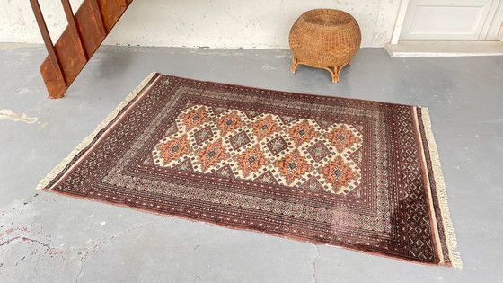 Image 1 of Oriental rug Pakistan Grey-Purple 196cm x 126cm