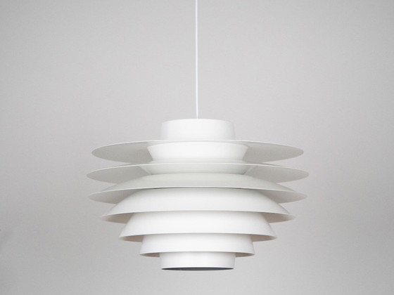 Image 1 of Coppia di 2 lampade a sospensione vintage danesi Verona di Svend Middelboe, Lyfa, 1962