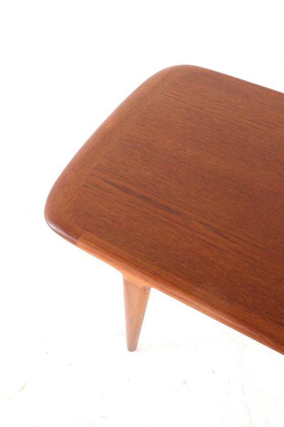 Image 1 of Vintage Deense teak salontafel 'Fugslev'