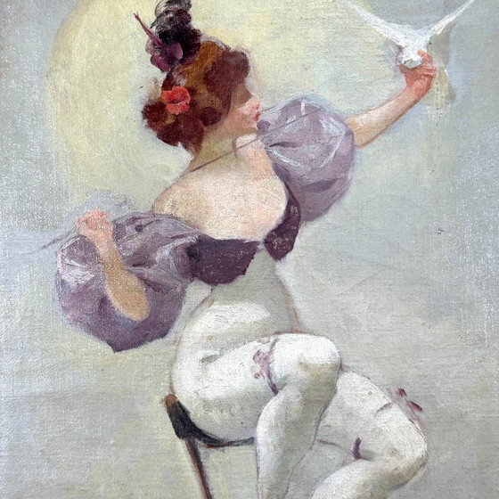 Image 1 of Pierre Bonnaud ( Lyon 1865-1930) Oil on canvas.