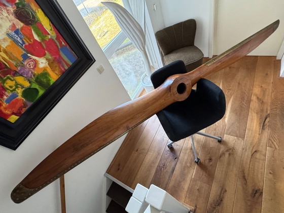 Image 1 of Hélice d'avion en bois Rumpler 1917-1918