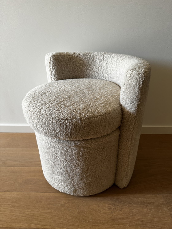 Image 1 of Taburete Eichholtz Arcadia – Bouclé Crema