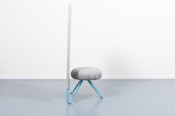 Image 1 of 1980’s Rare Italian design high back chair from Bonaldo