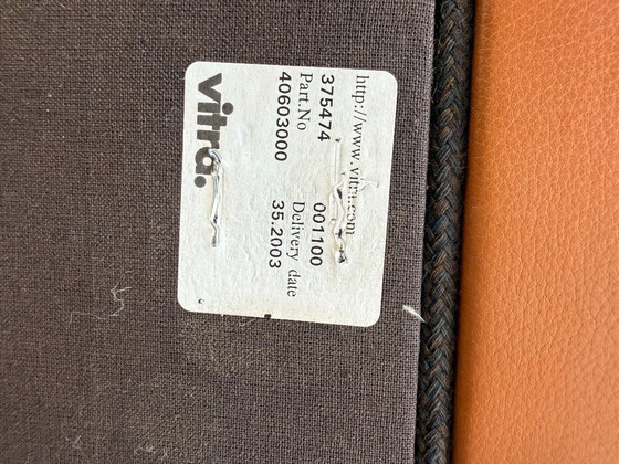 Vitra Morrison 2-Sitzer, Jasper Morrison, 2 Sitzer Sofas, Leder, Metall, Braun, Modern (Foto 14 von 14)