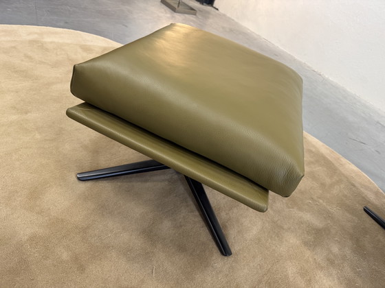 Image 1 of Leolux Kudo Two Fauteuil Raffino Fennic leer 