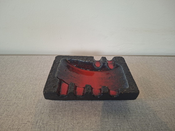 Image 1 of Fat Lava ashtray Vintage Brutalist