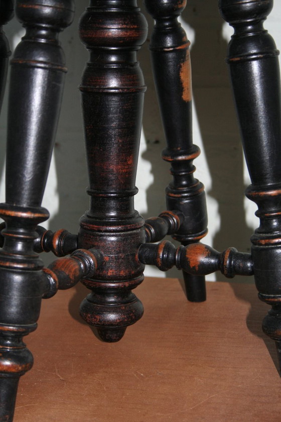 Image 1 of Antique piano stool from Music Room