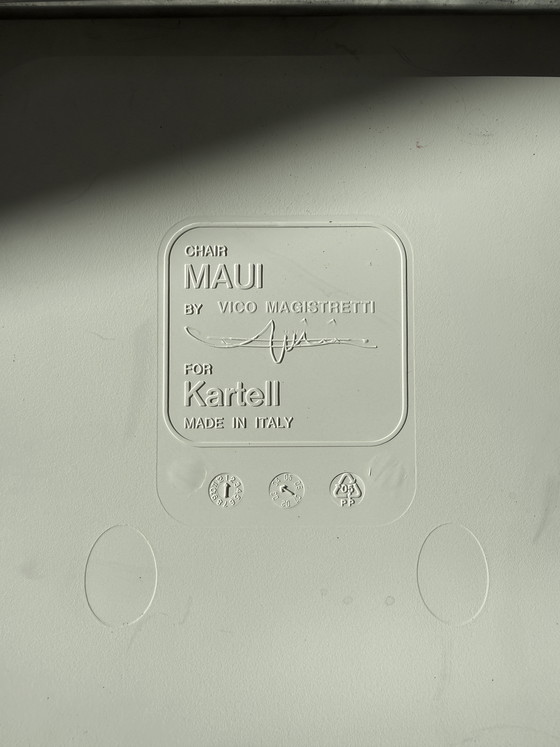 Image 1 of 4x Maui Kartell Wit