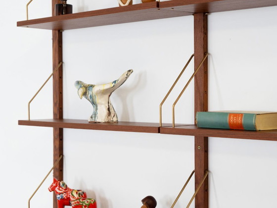 Teak Modular Shelving Unit, Danish Design, 1960s, Made in Denmark – Wood (photo 7 of 15)