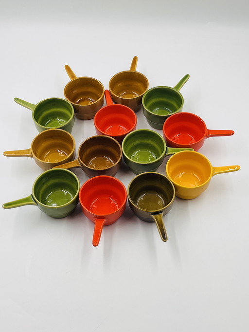 Set von Keramikauflaufformen