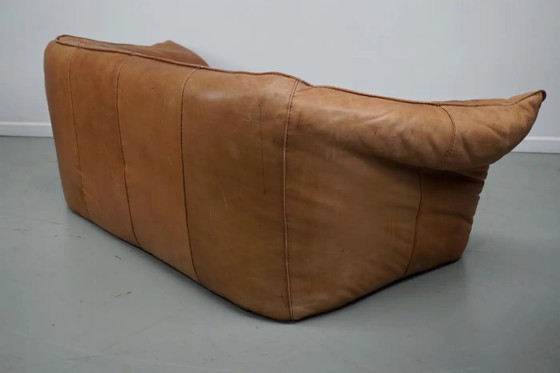 Image 1 of Canapé Andes en cuir cognac par Gerard van den Berg pour Montis, 1970