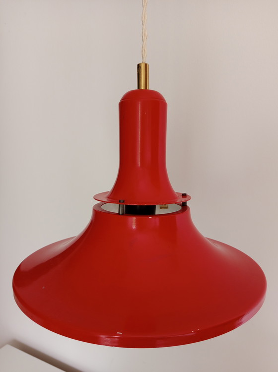Image 1 of Industrielle Loft-Lampe entworfen von Bela Nadas (ungarischer Industriekünstler) | aus den 70er Jahren