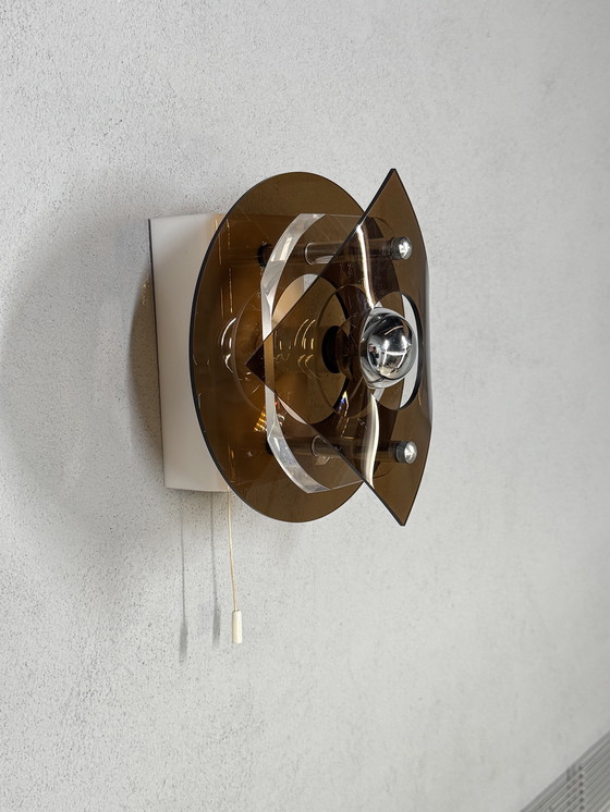 Image 1 of Herda Space Age Wall Lamp 1970s