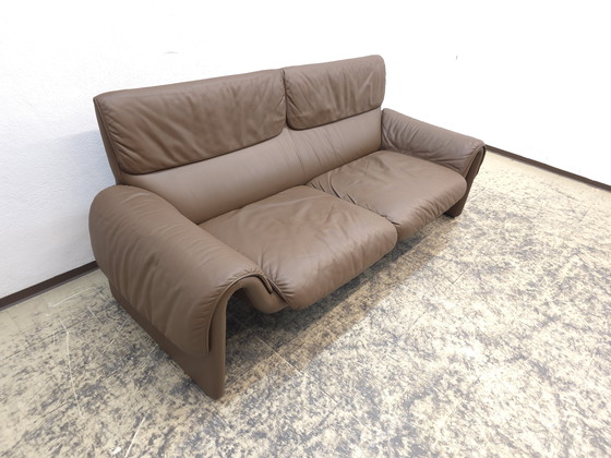 Image 1 of Ensemble De Sede ds 2011 Canapé design Canapé en cuir Tabouret Tabouret en cuir